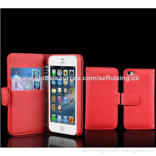 Leather case for iPhone 6, with stand function